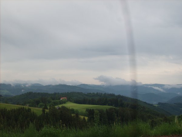 View of black forest from st. Margen