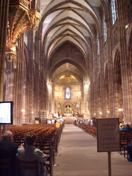 Inside Strasbourg Cathedral 2