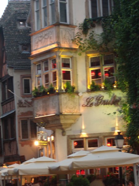 The only good restaurant we ate at in Strasbourg
