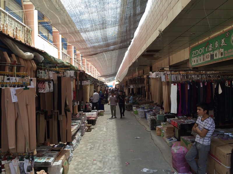 Sock and Stocking Street, Kashgar Bazaar