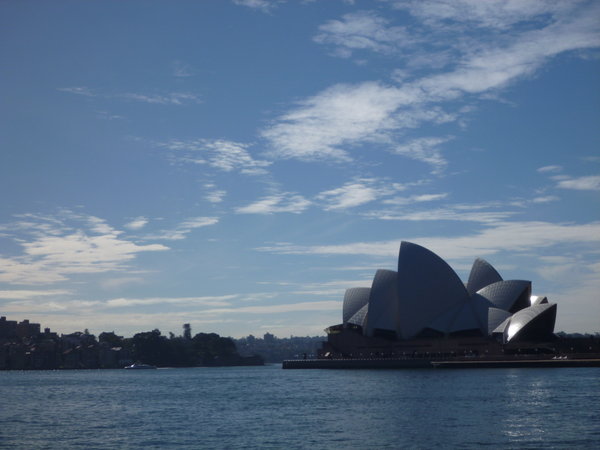 First view of the opera house