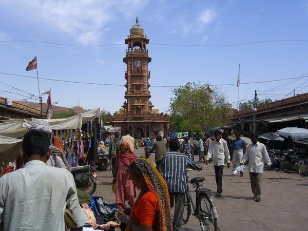Market and Clock Tower, Jodhpur