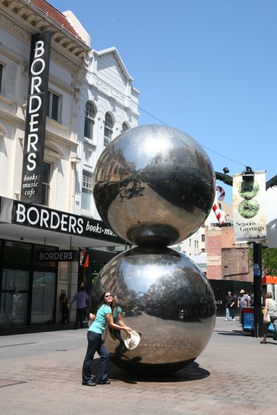 The Mall's Balls (Rundle Mall)