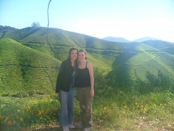 me and kim at tea plantations 