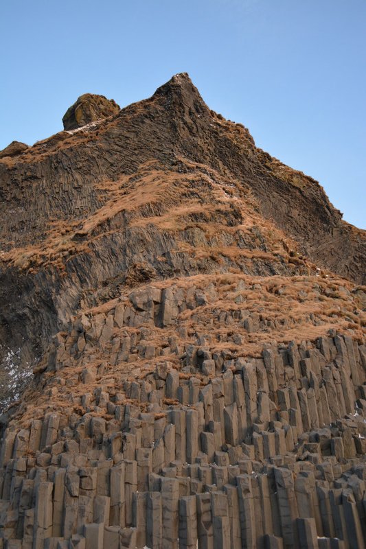 Basalt cliffside
