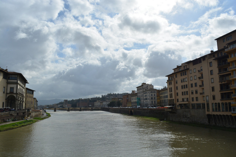 View down the Arno