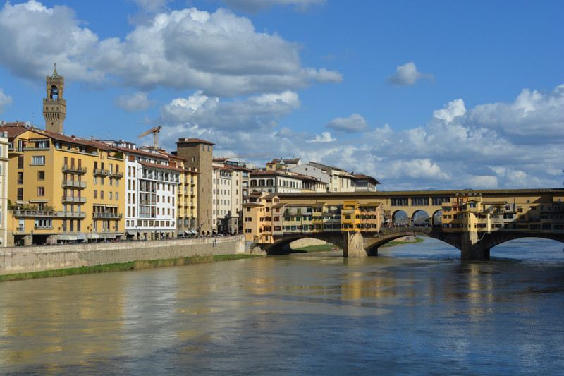 Further down the Arno