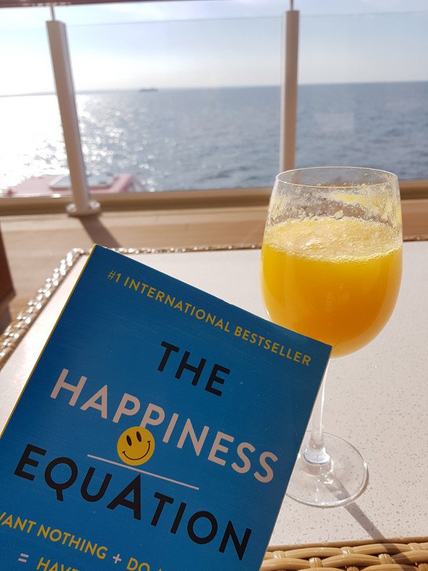 Mimosa and a book :)