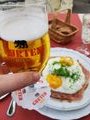 Beer and rosti