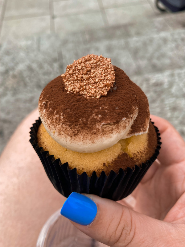 Tiramisu cupcake!