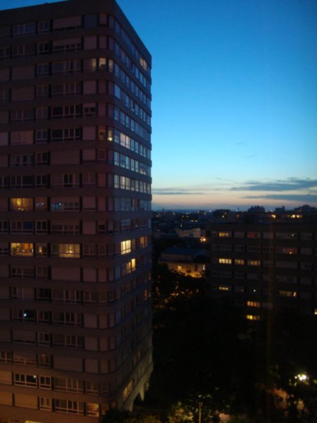 View at night