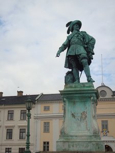 Statue in Brunnsparken