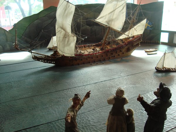 "Oh no! Vasa's sinking!"