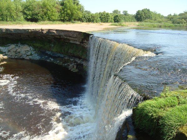 The Baltics' largest waterfall