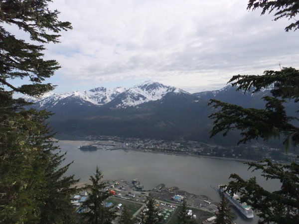 View down of Juneau