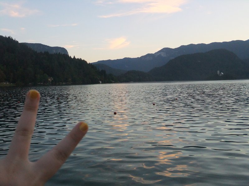 Back at Lake Bled