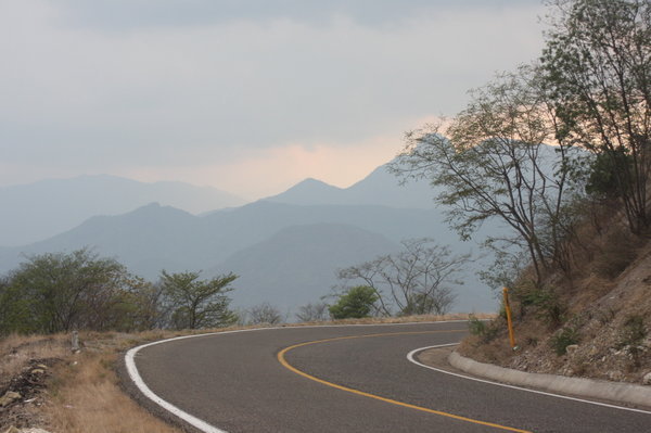 Mountains in Oaxaca State