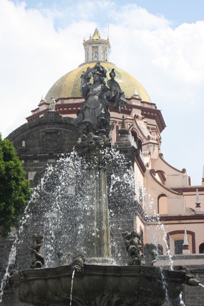 Fountain in the Zocolo