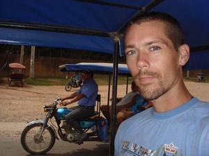 on a moto car, going to Pucallpa