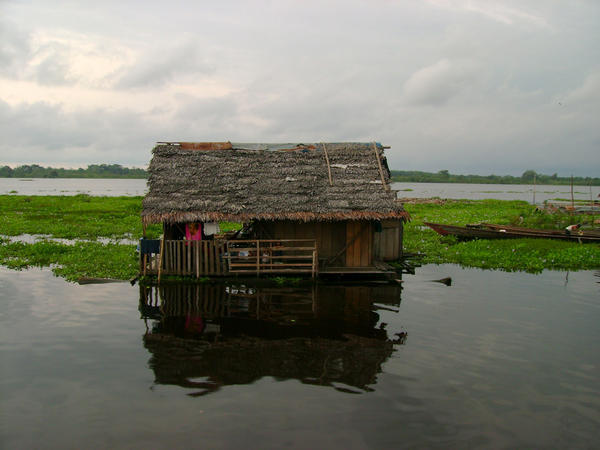 Floating House near Iquitos