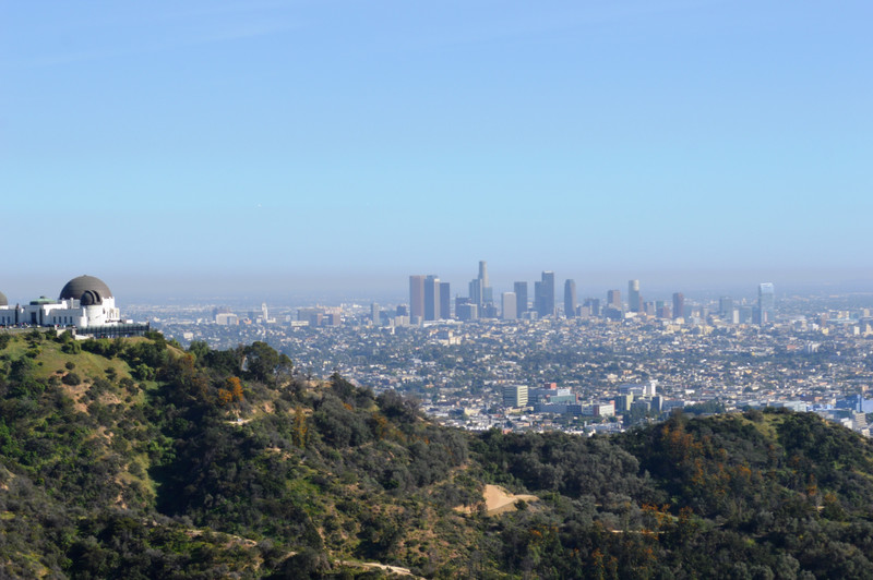 Griffith Observatory and LA Skyline