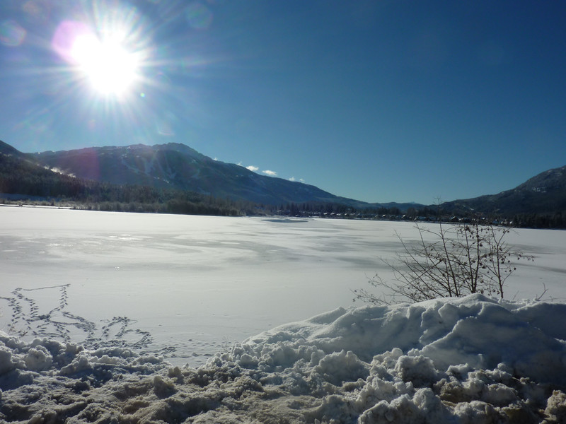 Frozen Alpha Lake, Whistler BC