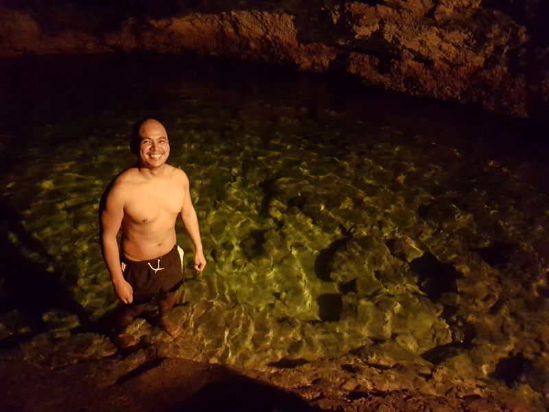Pool in a cave