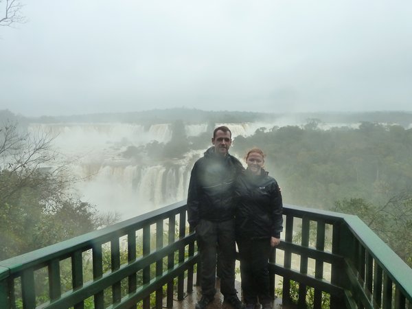 Tina and Rob Iguazu Falls