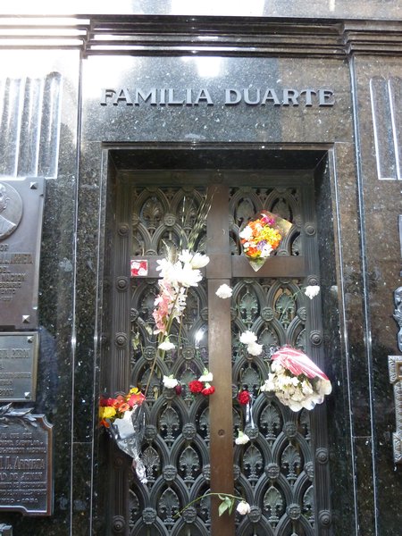 Buenos Aires-Tomb of Eva Peron (2)