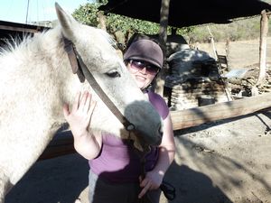 Salta-Tina and her horse