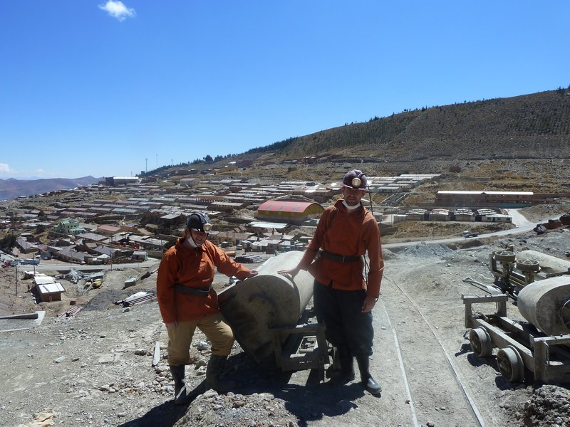Miners Tina and Rob,  Potosi, Bolivia