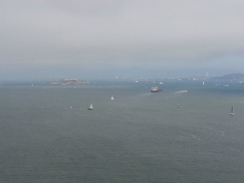 View from Golden Gate Bridge (2)