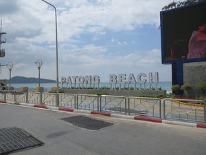Patong Beach Sign