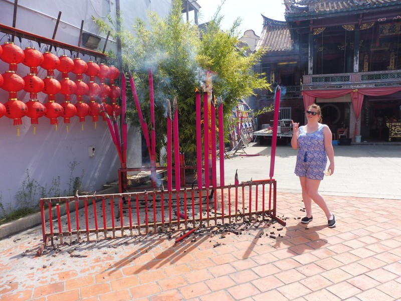 Giant incense stick
