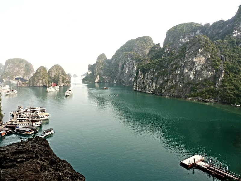 Halong Bay from Surprising Cave