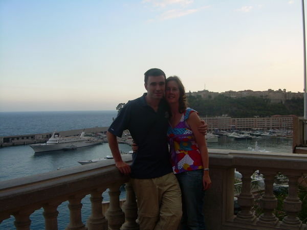 Ben and Stacey in Monaco