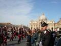 Easter Parade coming into the Vatican
