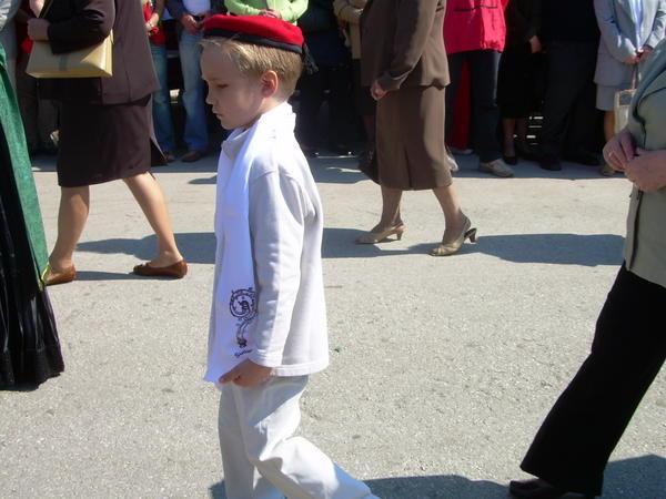 Little Boy in Parade