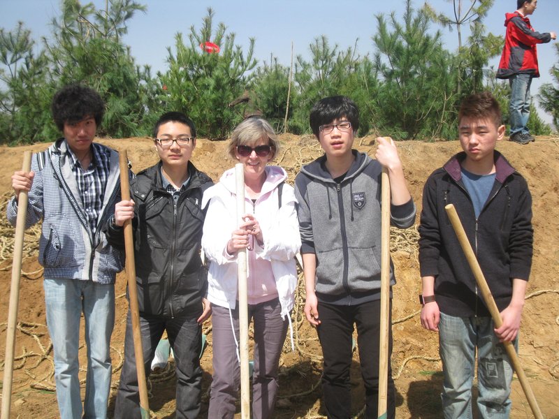 Tree Planting for Qing Ming