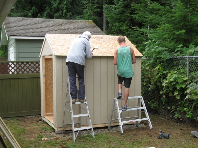 New shed