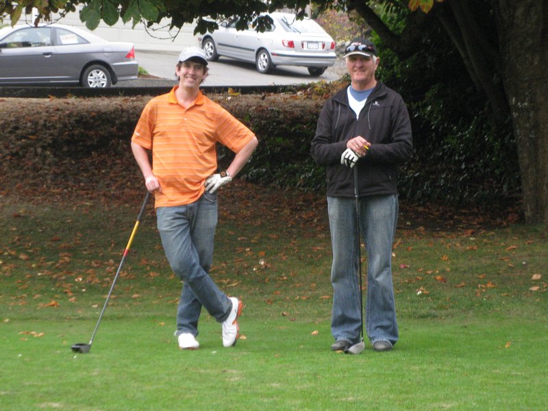 Golfing at Memorial