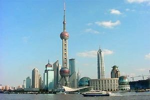 The famous Skyline of Shanghai