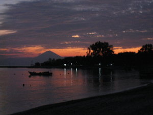Sun set in Gili Air