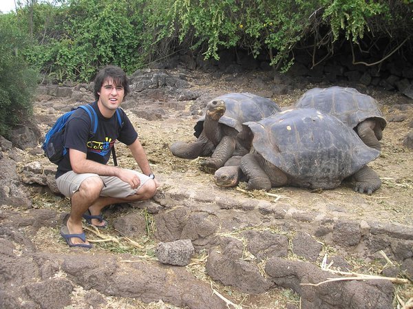 Me and the giant turtles
