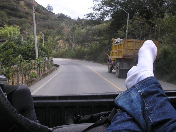 Taxi - style equatorien!!