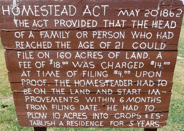Homestead Act of 1862