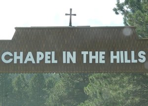 Chapel in the Hills Sign