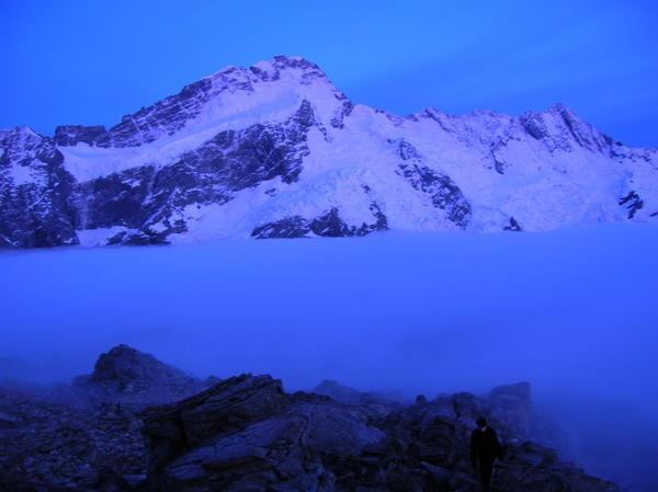 Mount Sefton at dawn