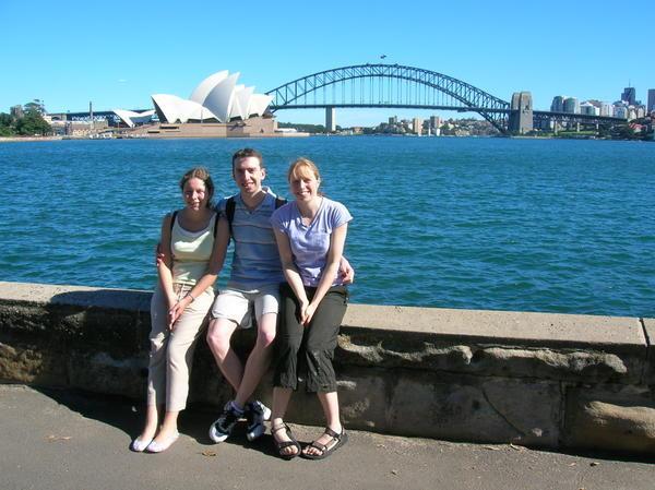 Sydney bridge and Opera House
