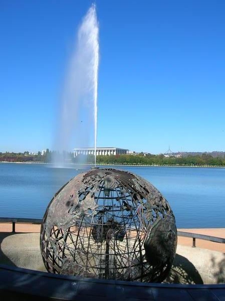 Cook Fountain in Canberra